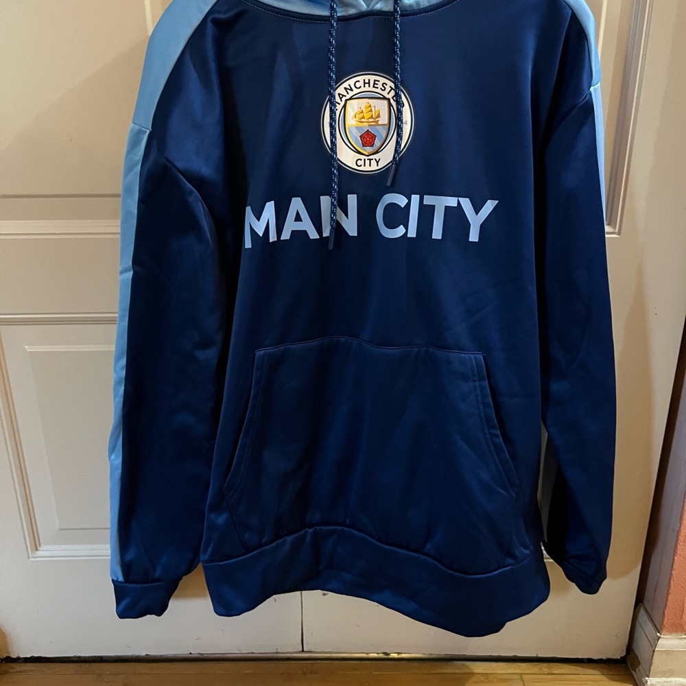 Manchester City Blue Hoodie